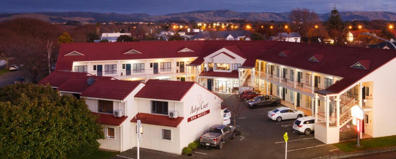 Aubyn Court Spa Motel Palmerston North Exterior foto